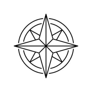 Desenho de Rosa Dos Ventos Desenho Colorir Imprimir 15