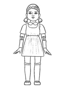 Desenho de Round 6 Desenho Colorir Imprimir 02