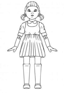 Desenho de Round 6 Desenho Colorir Imprimir 15