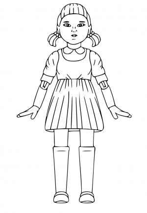 Desenho de Round 6 Desenho Colorir Imprimir 15