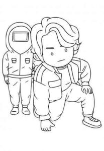 Desenho de Round 6 Desenho Colorir Imprimir 16