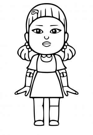 Desenho de Round 6 Desenho Colorir Imprimir 17