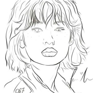 Desenho de Round 6 Desenho Colorir Imprimir 21