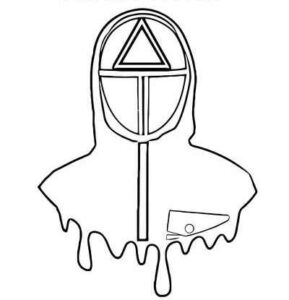 Desenho de Round 6 Desenho Colorir Imprimir 24