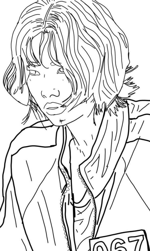 Desenho de Round 6 Desenho Colorir Imprimir 27