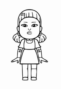 Desenho de Round 6 Desenho Colorir Imprimir 30