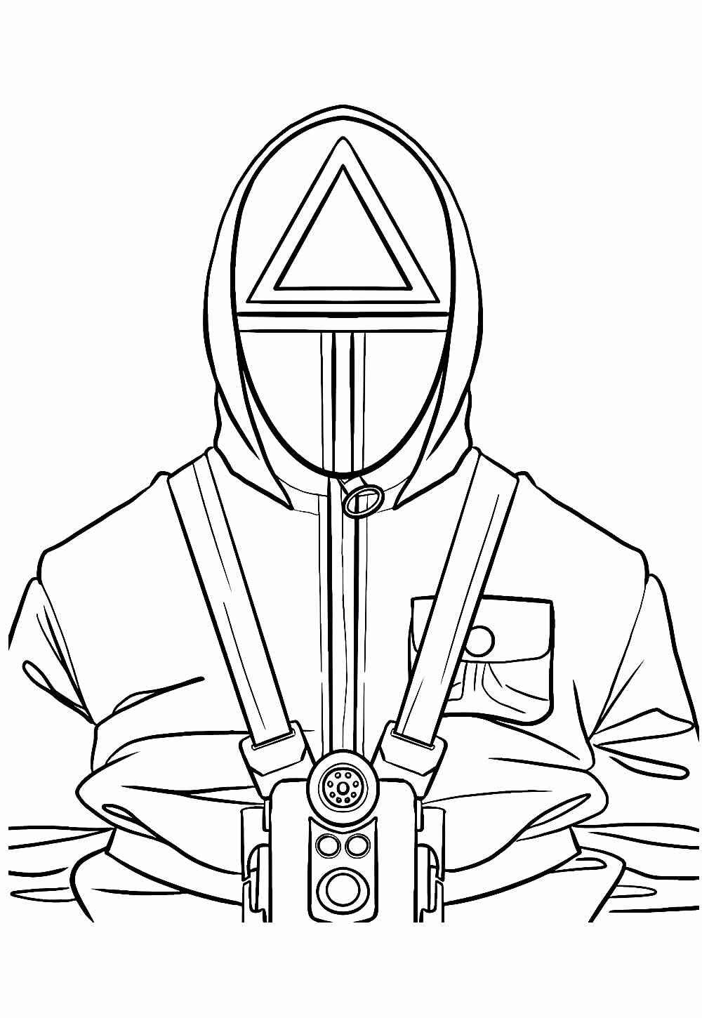 Desenho de Round 6 Desenho Colorir Imprimir 31