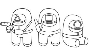 Desenho de Round 6 Desenho Colorir Imprimir 34