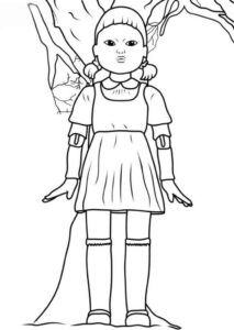 Desenho de Round 6 Desenho Colorir Imprimir 37