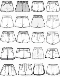 Desenho de Roupas Desenho Colorir Imprimir 19