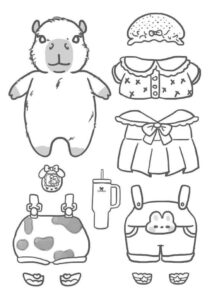 Desenho de Roupas Desenho Colorir Imprimir 29