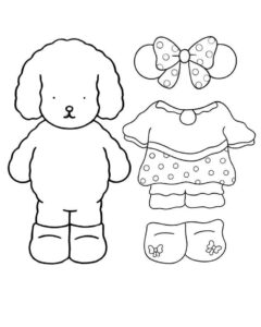 Desenho de Roupas Desenho Colorir Imprimir 35