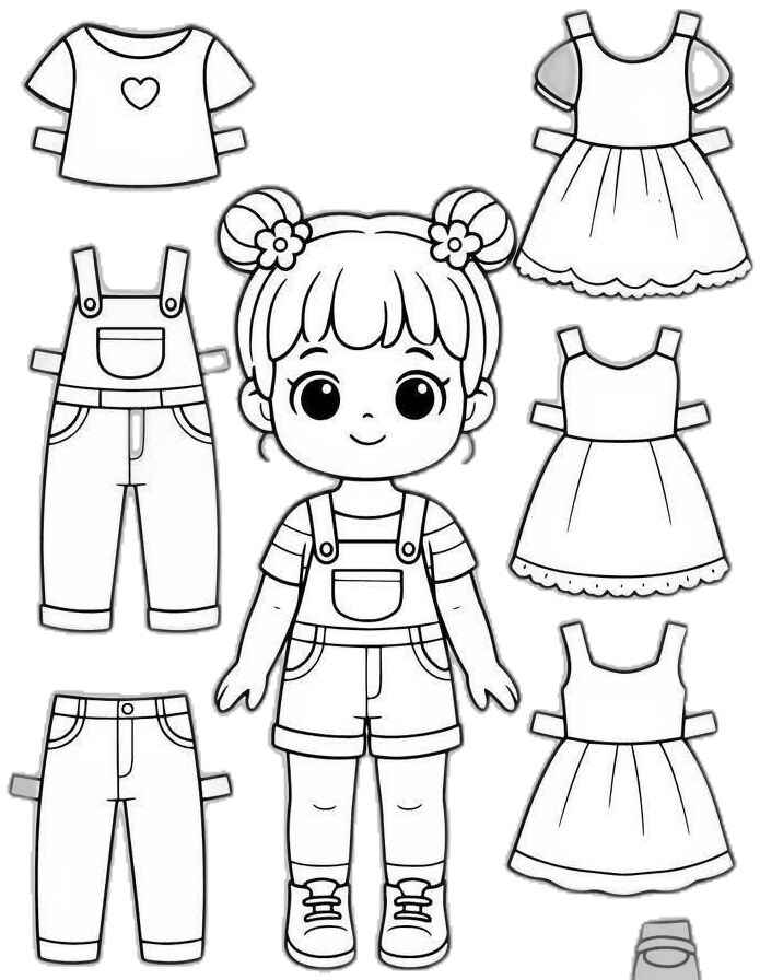 Desenho de Roupas Desenho Colorir Imprimir 39