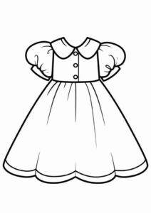 Desenho de Roupas Desenho Colorir Imprimir 41