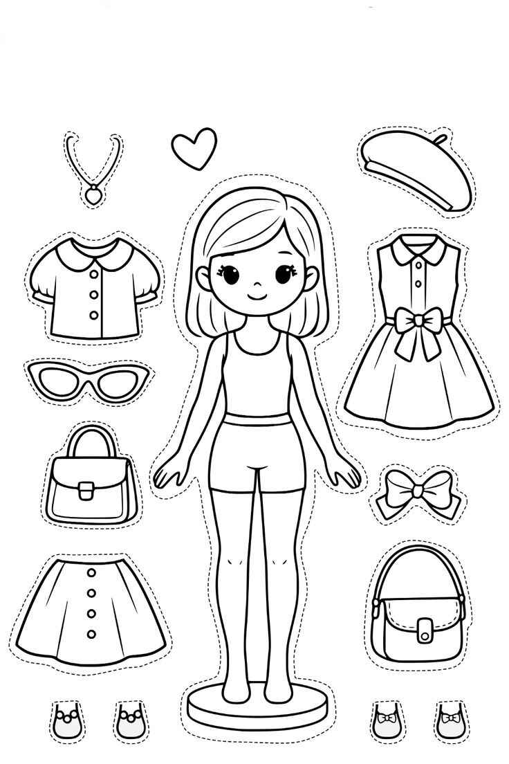 Desenho de Roupas Desenho Colorir Imprimir 52