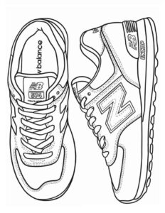 Desenho de Sapato Desenho Colorir Imprimir 10