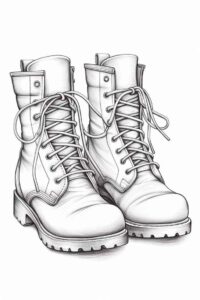 Desenho de Sapato Desenho Colorir Imprimir 26