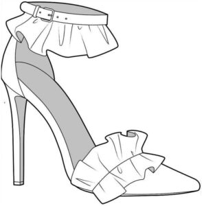 Desenho de Sapato Desenho Colorir Imprimir 35