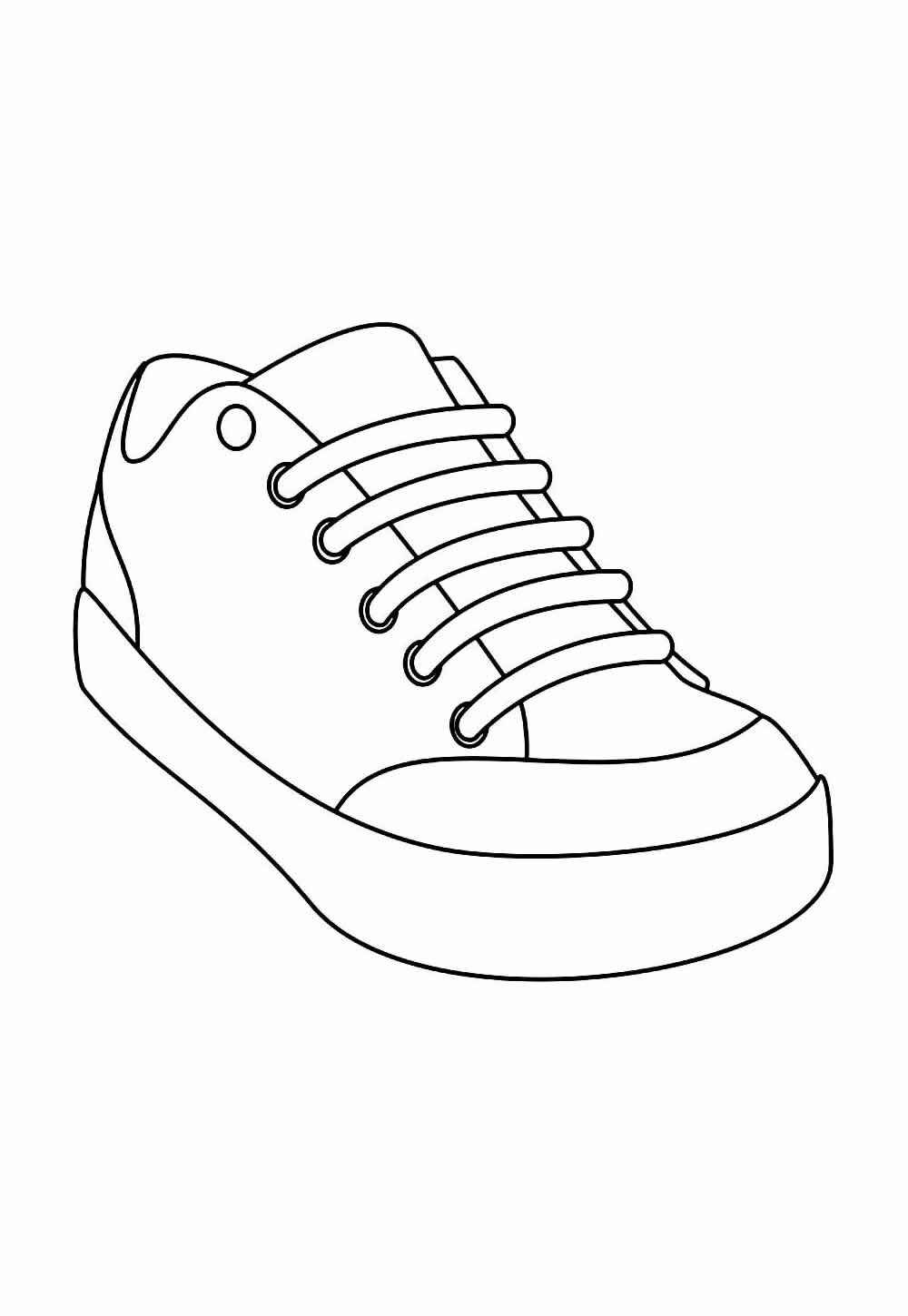 Desenho de Sapato Desenho Colorir Imprimir 50