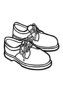 Desenho de Sapato Desenho Colorir Imprimir 52