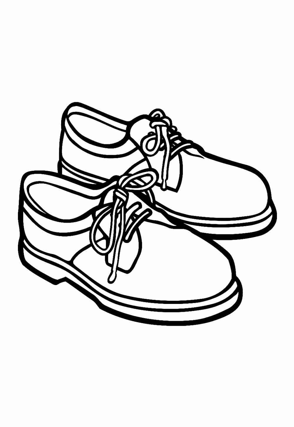 Desenho de Sapato Desenho Colorir Imprimir 52