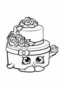Desenho de Shopkins Desenho Colorir Imprimir 16