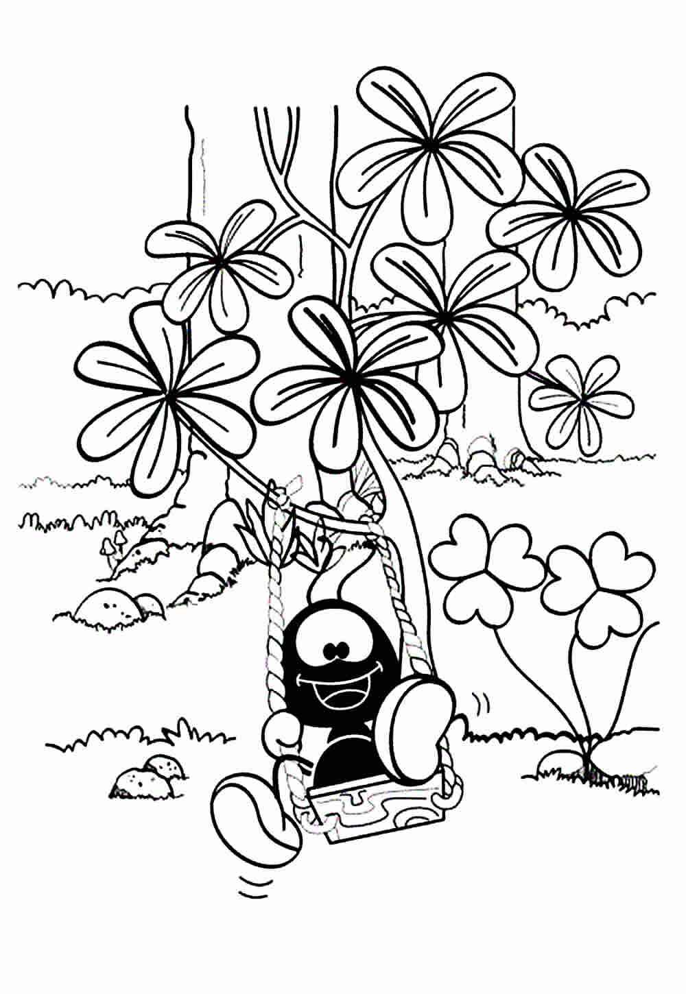 Desenho de Smilinguido Desenho Colorir Imprimir 12