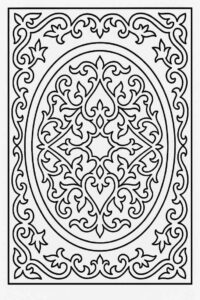 Desenho de Tapete Desenho Colorir Imprimir 04