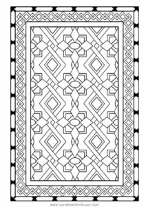 Desenho de Tapete Desenho Colorir Imprimir 13