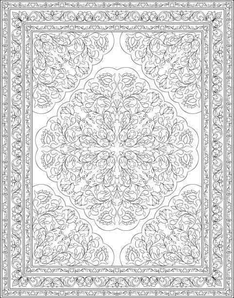 Desenho de Tapete Desenho Colorir Imprimir 17