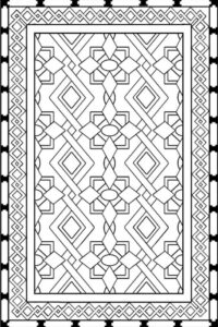 Desenho de Tapete Desenho Colorir Imprimir 20