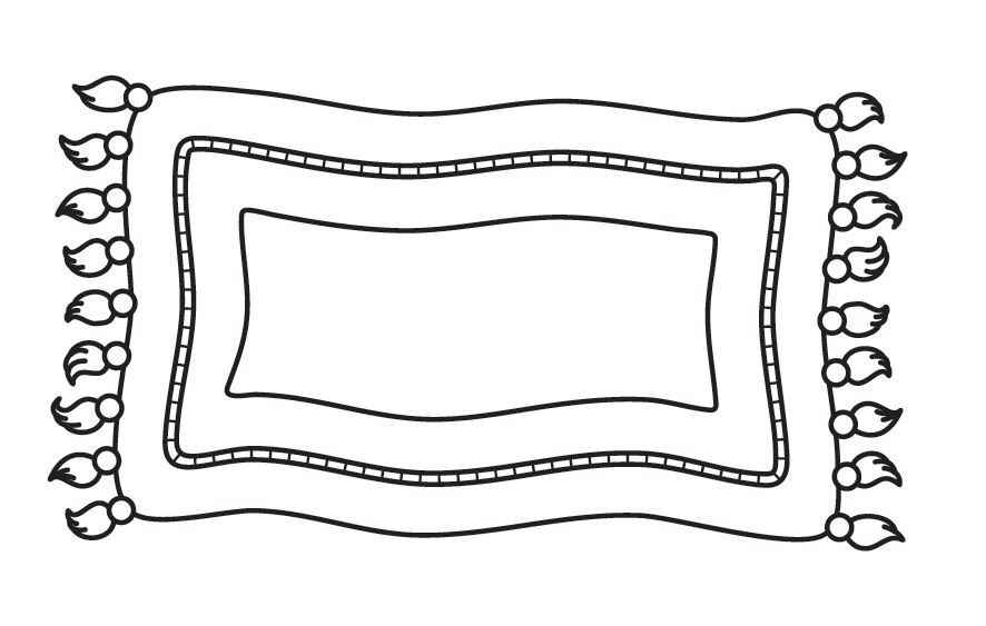 Desenho de Tapete Desenho Colorir Imprimir 22