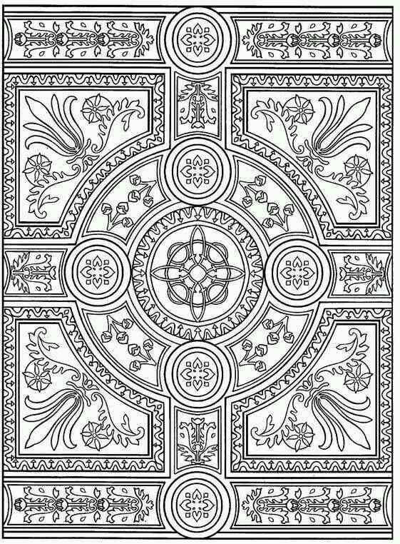 Desenho de Tapete Desenho Colorir Imprimir 23