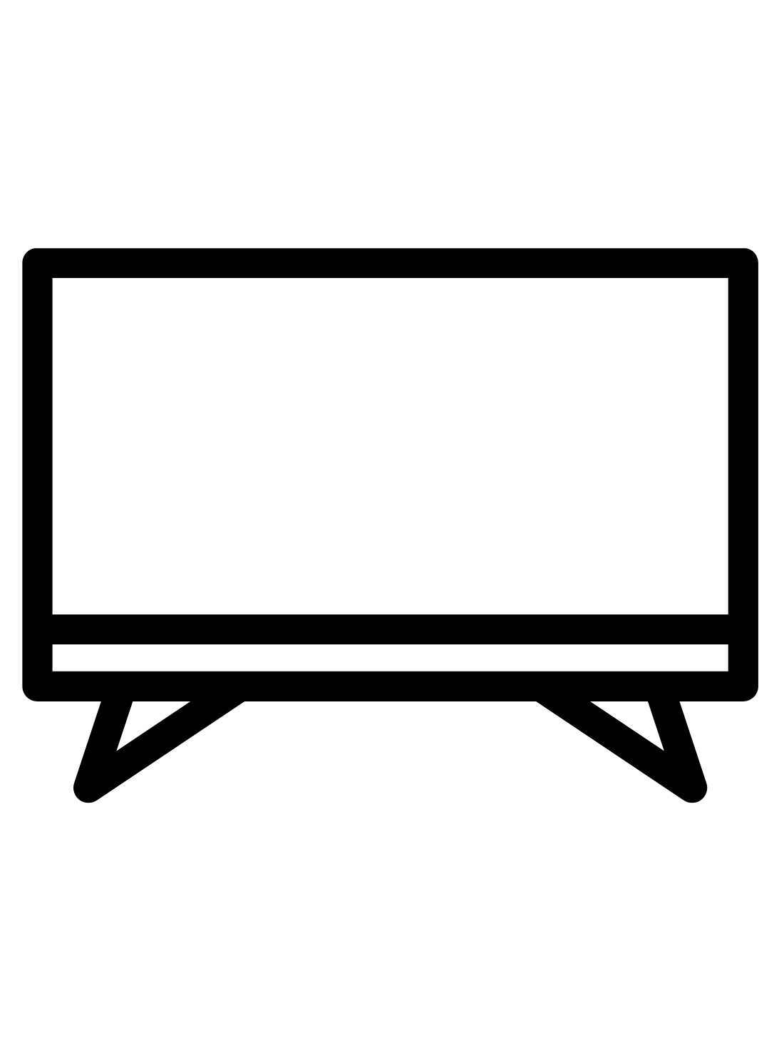 Desenho de Televisao Desenho Colorir Imprimir 06