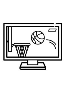 Desenho de Televisao Desenho Colorir Imprimir 19