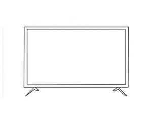 Desenho de Televisao Desenho Colorir Imprimir 20