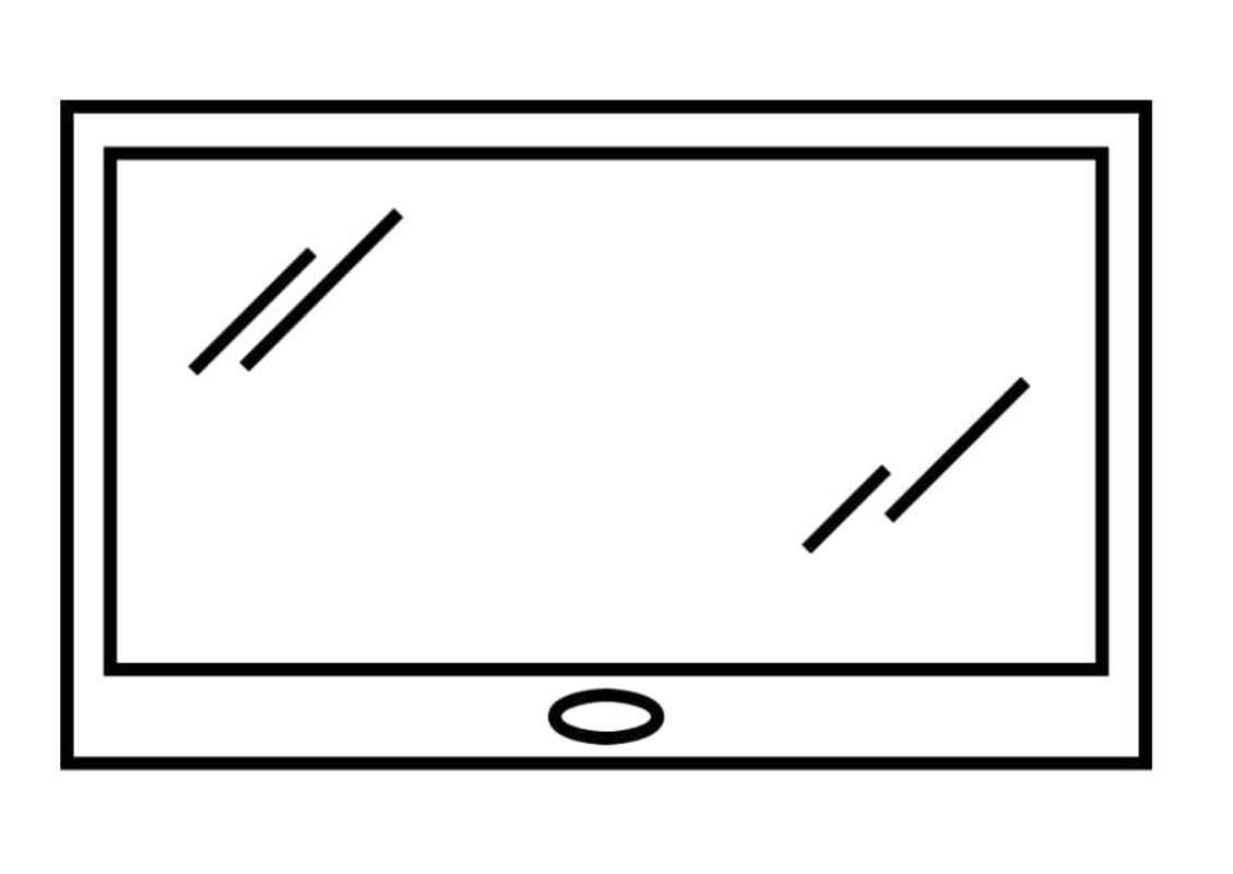 Desenho de Televisao Desenho Colorir Imprimir 22