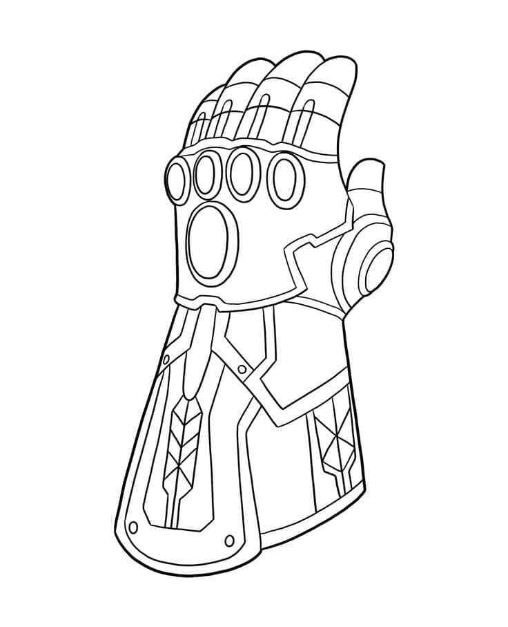 Desenho de Thanos Desenho Colorir Imprimir 23