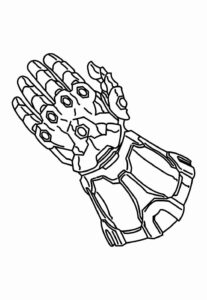 Desenho de Thanos Desenho Colorir Imprimir 37