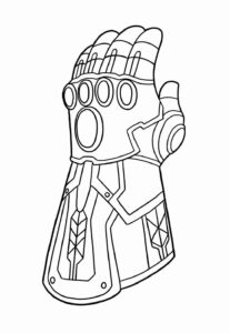 Desenho de Thanos Desenho Colorir Imprimir 48
