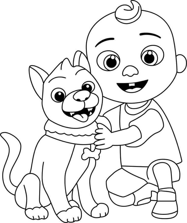 Desenho de Cocomelon Desenho Colorir Imprimir 01