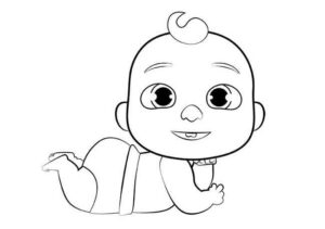Desenho de Cocomelon Desenho Colorir Imprimir 12