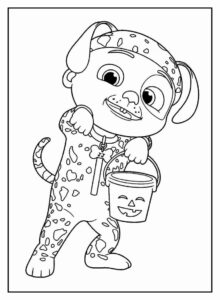 Desenho de Cocomelon Desenho Colorir Imprimir 14
