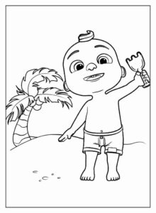 Desenho de Cocomelon Desenho Colorir Imprimir 15