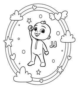Desenho de Cocomelon Desenho Colorir Imprimir 18