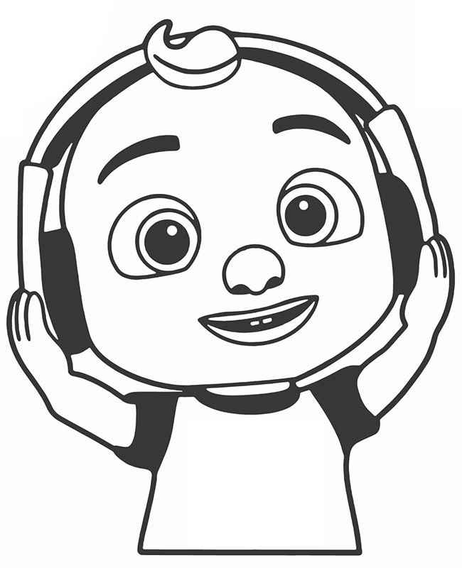 Desenho de Cocomelon Desenho Colorir Imprimir 19