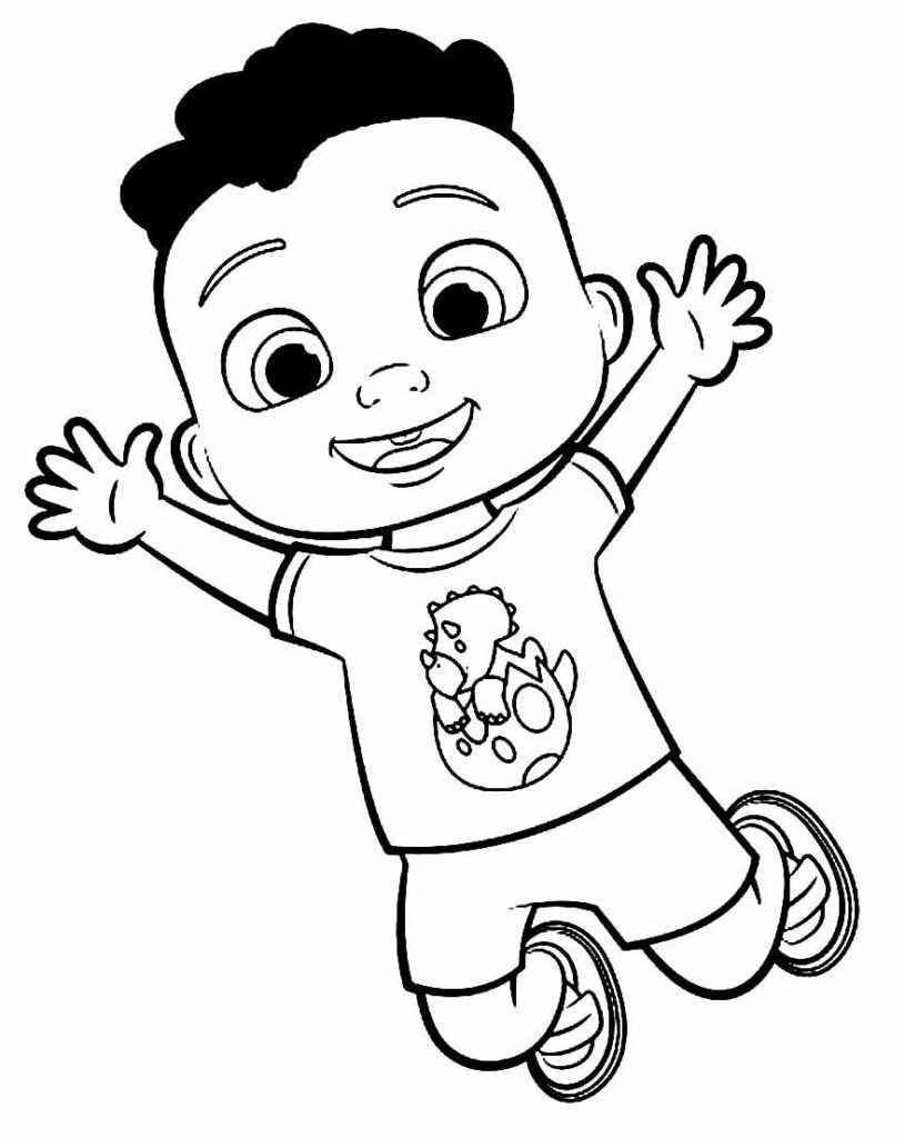 Desenho de Cocomelon Desenho Colorir Imprimir 21
