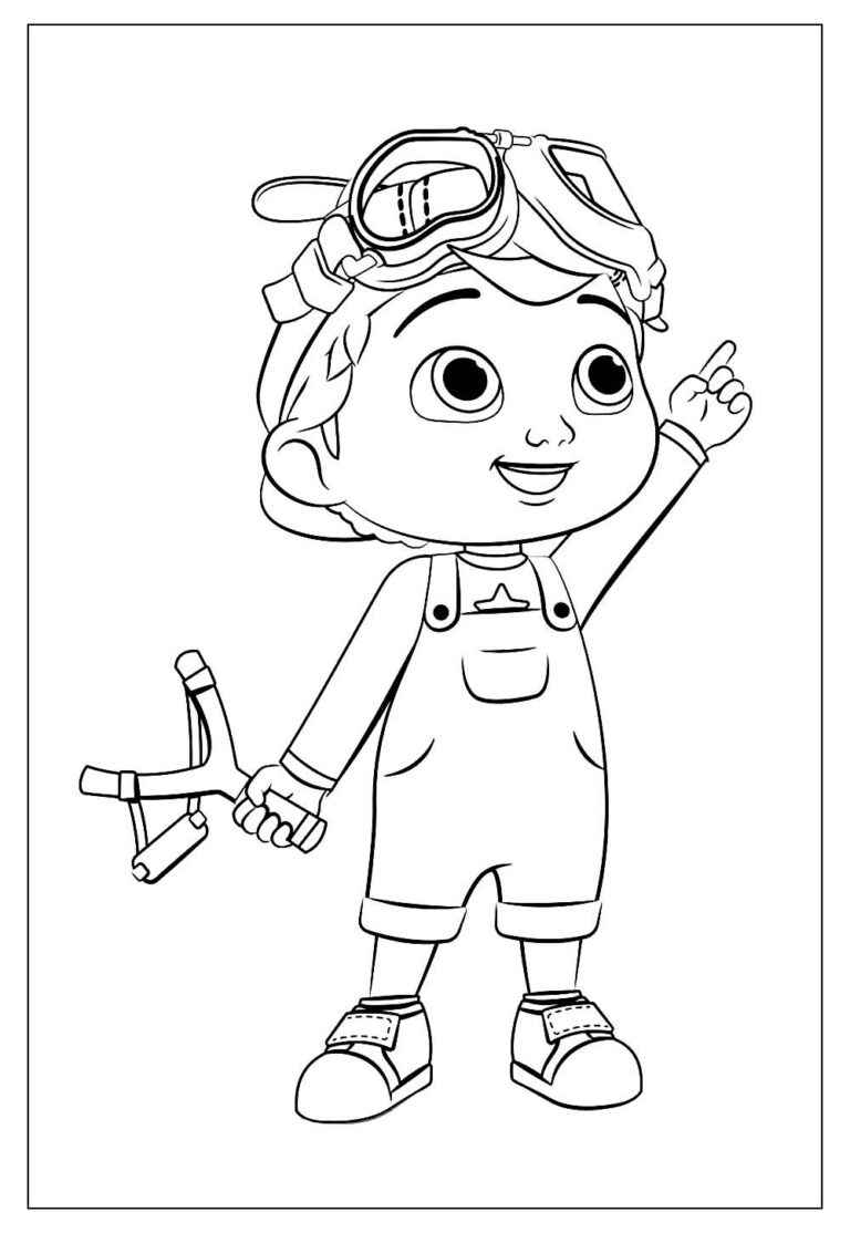 Desenho de Cocomelon Desenho Colorir Imprimir 28