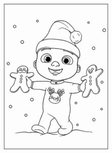 Desenho de Cocomelon Desenho Colorir Imprimir 32