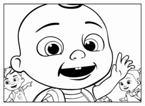 Desenho de Cocomelon Desenho Colorir Imprimir 35